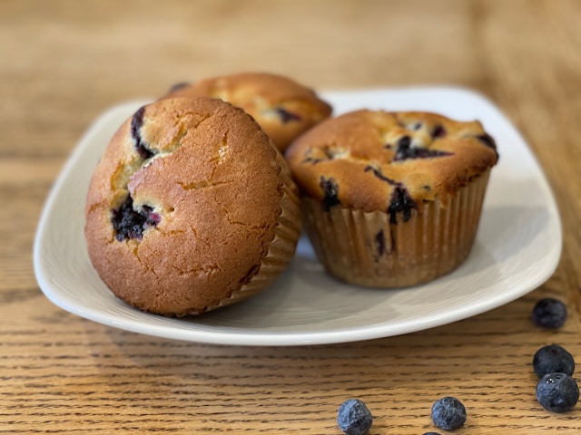 Blueberry muffins