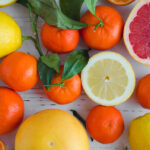 tangerines, oranges and grapefruit