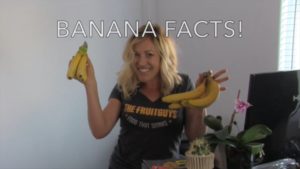 Photo: Banana facts with Shannan Slevin