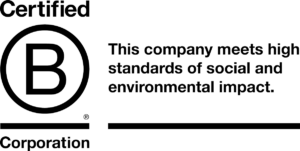 Certified B Corporation, this company meets the highest standards of social and environmental impact