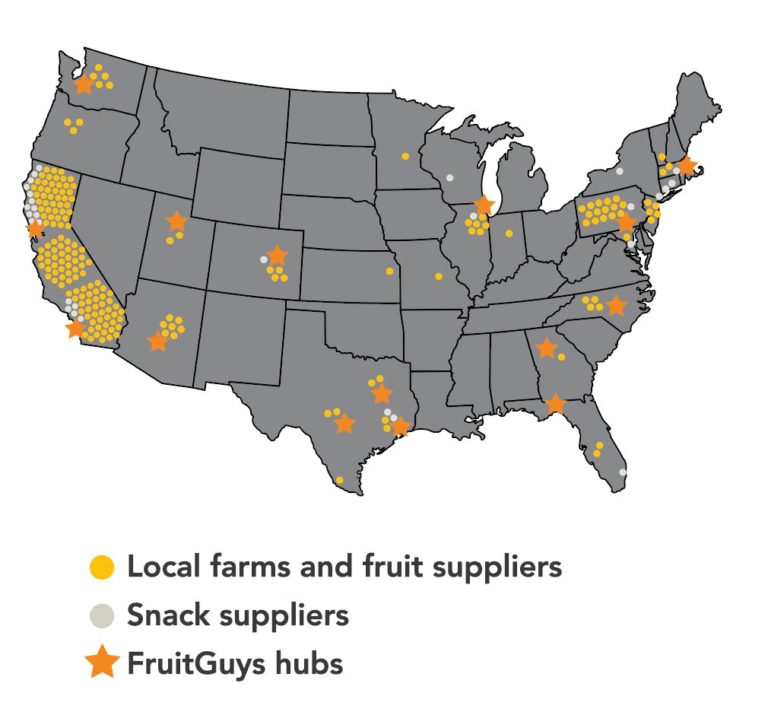 FruitGuys Locations