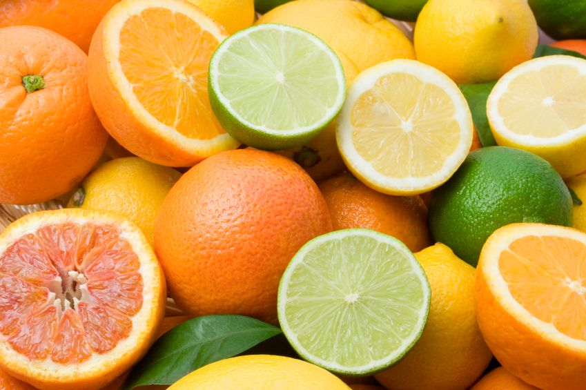 colorful winter citrus