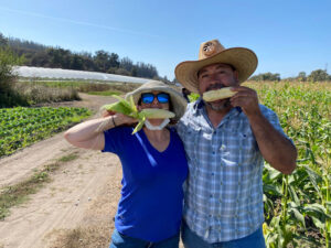 Rebecca North and Javier Zamora JSM Organics