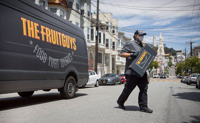 The FruitGuys Donates Fresh Fruit to LA Firefighters and Evacuees