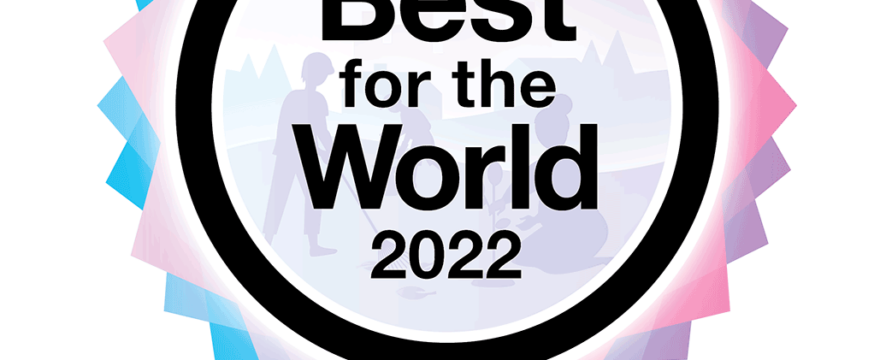 B Corp Best for the World 2022 Award for Community