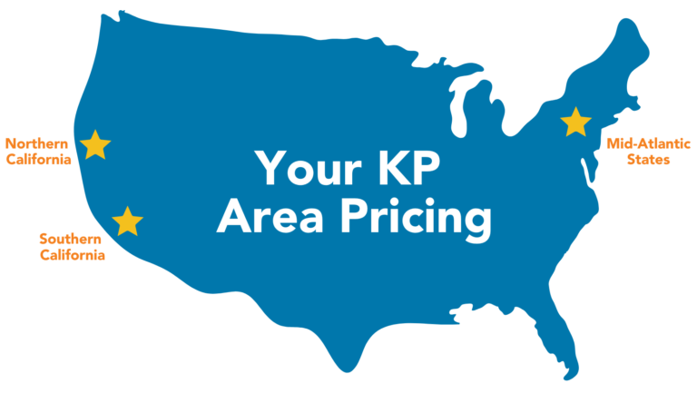 KP Area Pricing for NorCal, SoCal, & Mid-Atlantic States