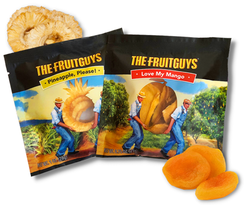 FruitGuys Branded Dried Fruit options