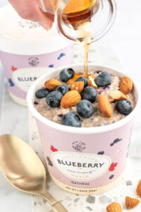 Mylk Labs' gluten-free oatmeal - blueberry