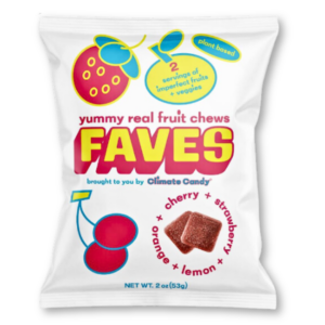 Climate Candy FAVES fruit chews