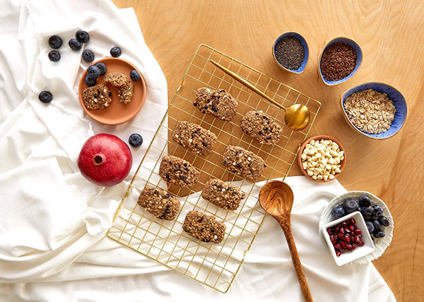 Cooper Street Granola Bakes cooling on rack