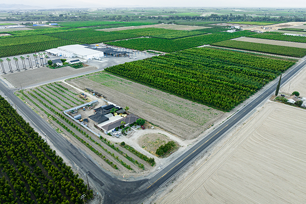 Balakian Farms overhead view