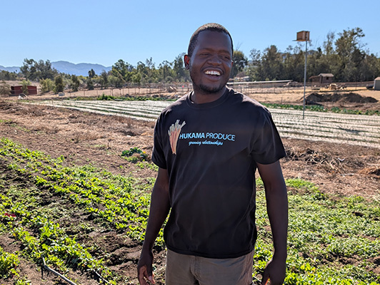 Meet Byron: The Micro Farmer Behind Hukama Produce