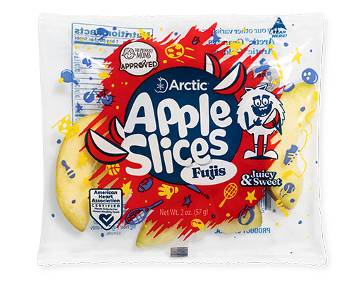 GMO Arctic apple slices, Fuji