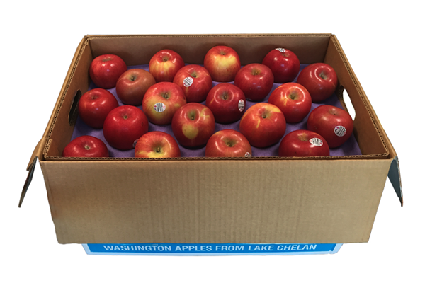 bulk case of apples