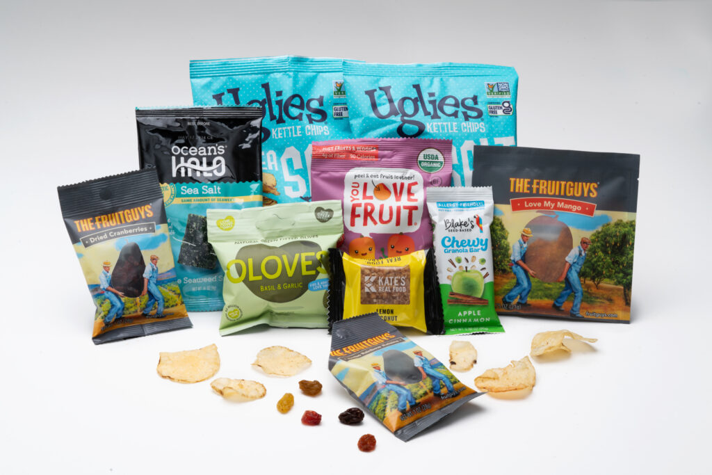 Variety of single-serving Snacks