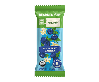 Bearded Bros Blueberry Vanilla Bar
