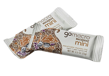 Go Macro Mini Peanut Butter Chocolate Chip Bars