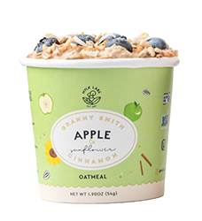 Mylk Labs apple cinnamon oatmeal