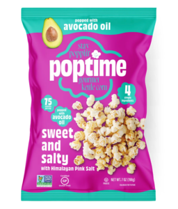Poptime sweet and salty popcorn package