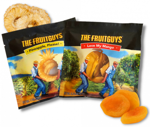 FruitGuys Branded Dried Fruit options